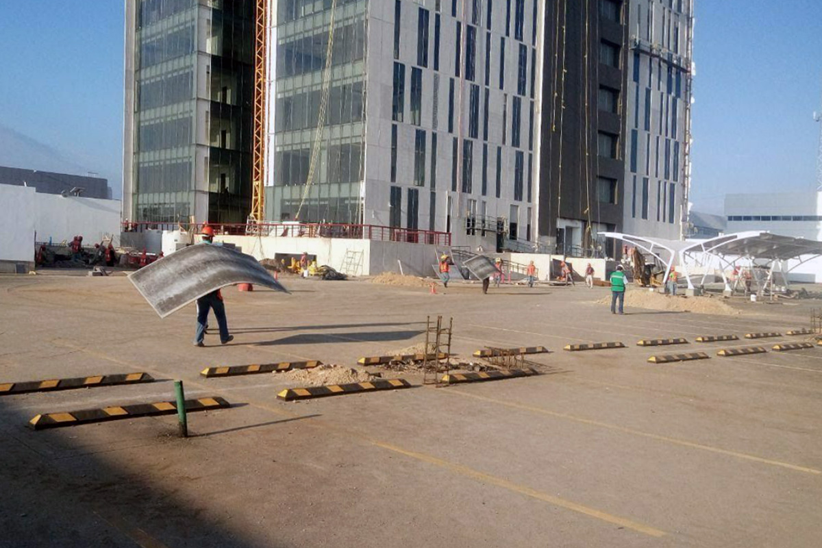 Centro de Justicia Penal Federal, acabados y obra