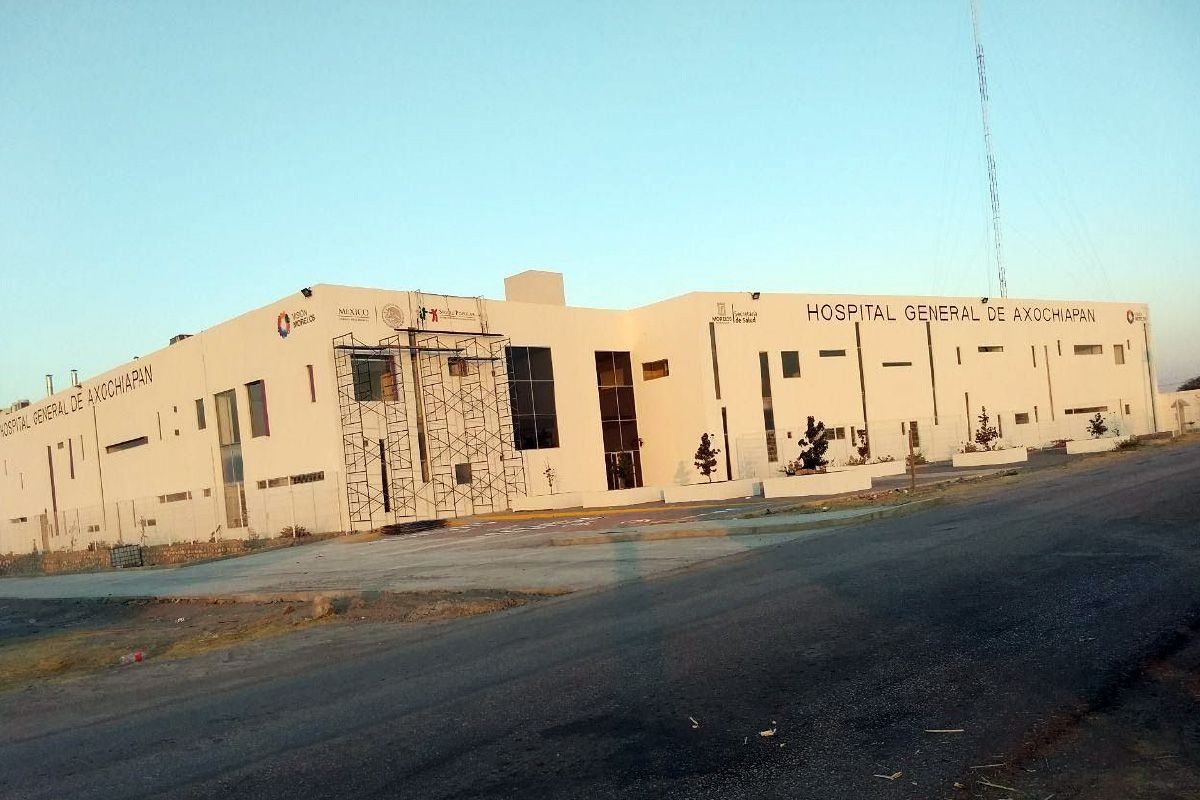 Hospital General de Axochiapan, fachada